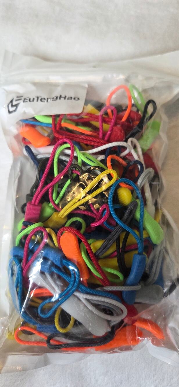 Nylon Cord Zipper Pulls
